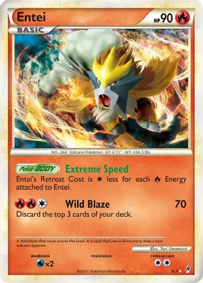 Entei (Shiny) from Call of Legends