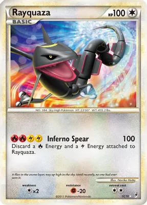 Rayquaza (Shiny) from Call of Legends