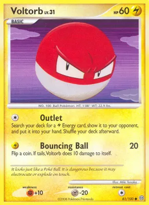 Voltorb (81) from Stormfront