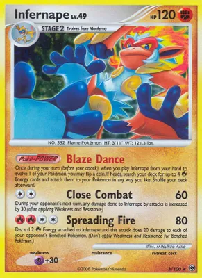 Infernape from Stormfront