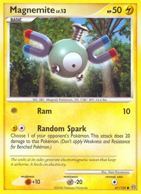 Magnemite (67) from Stormfront