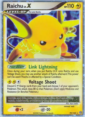 Raichu LV.X from Stormfront