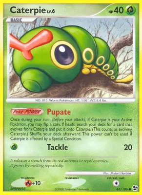 Caterpie from Great Encounters