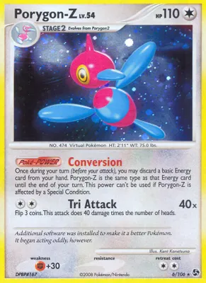Porygon-Z from Great Encounters