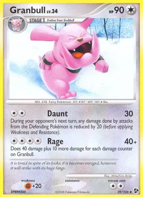 Granbull from Great Encounters