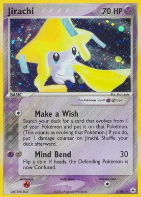 Jirachi from EX Hidden Legends