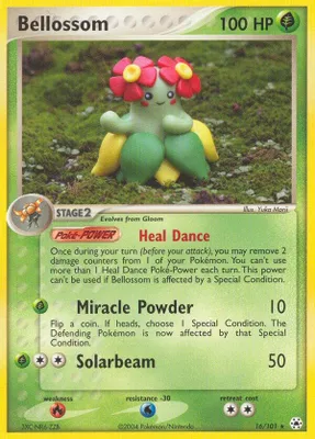 Bellossom from EX Hidden Legends