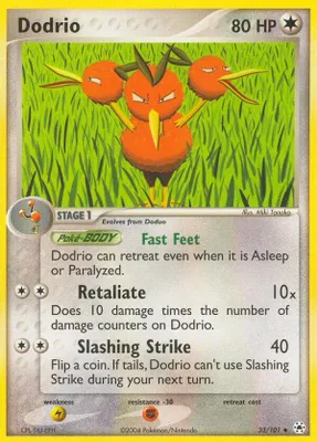 Dodrio from EX Hidden Legends