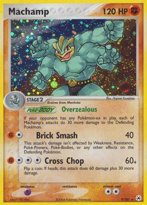 Machamp from EX Hidden Legends