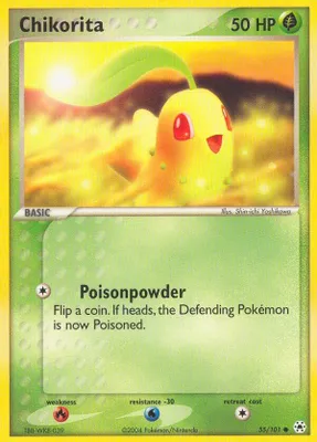 Chikorita from EX Hidden Legends