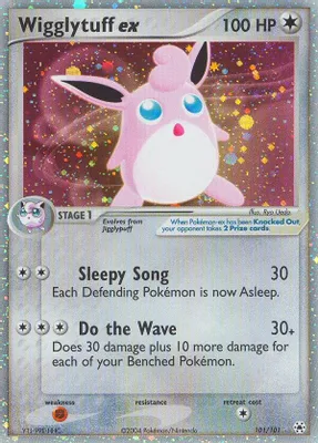 Wigglytuff ex from EX Hidden Legends