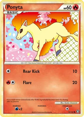 Ponyta from Triumphant