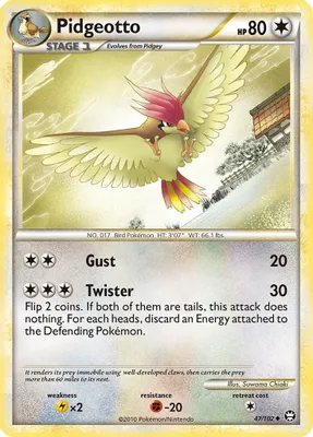 Pidgeotto from Triumphant