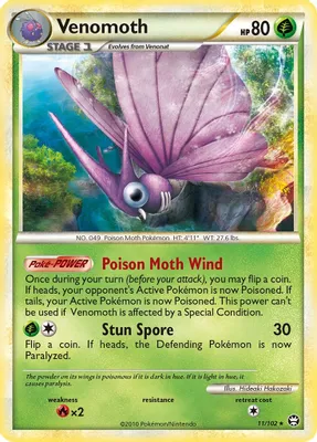 Venomoth from Triumphant