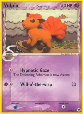 Vulpix (Delta Species) from EX Dragon Frontiers