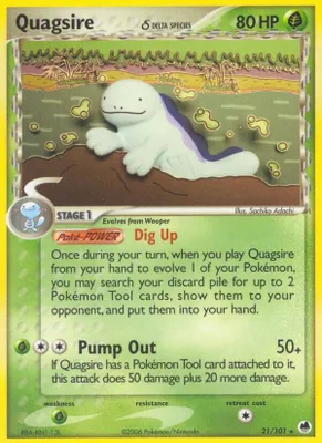 Quagsire (Delta Species) from EX Dragon Frontiers