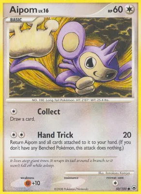 Aipom (50) from Majestic Dawn