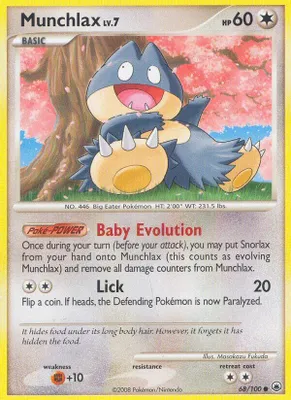 Munchlax from Majestic Dawn