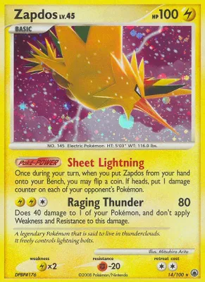 Zapdos from Majestic Dawn