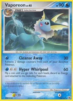 Vaporeon from Majestic Dawn