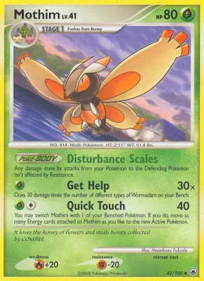 Mothim from Majestic Dawn