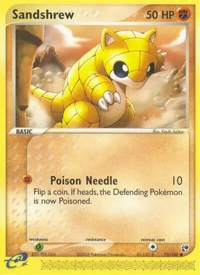 Sandshrew from EX Sandstorm