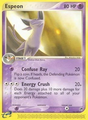 Espeon from EX Sandstorm