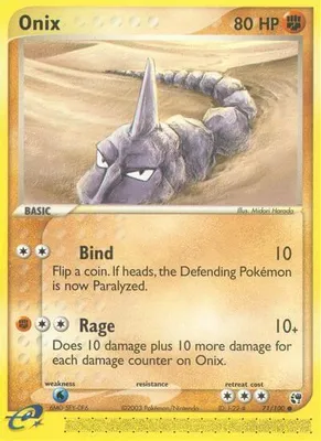 Onix from EX Sandstorm