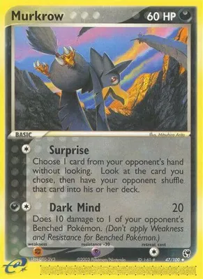 Murkrow from EX Sandstorm