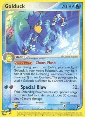 Golduck from EX Sandstorm