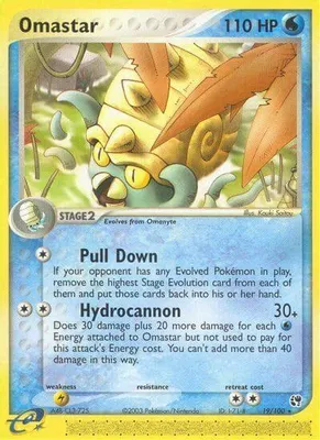 Omastar from EX Sandstorm