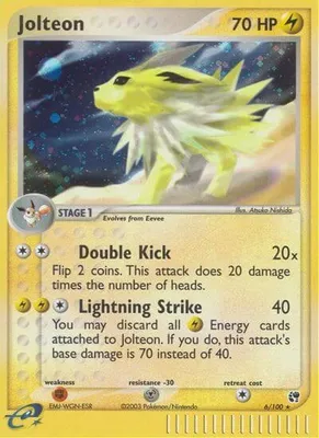 Jolteon from EX Sandstorm