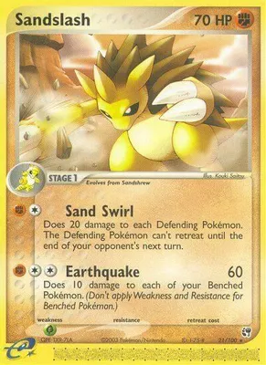 Sandslash from EX Sandstorm
