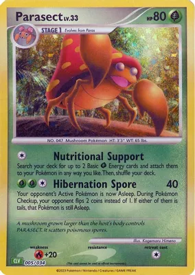 Parasect from Trading Card Game Classic
