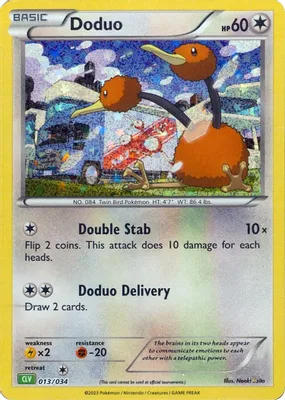 Doduo from Trading Card Game Classic
