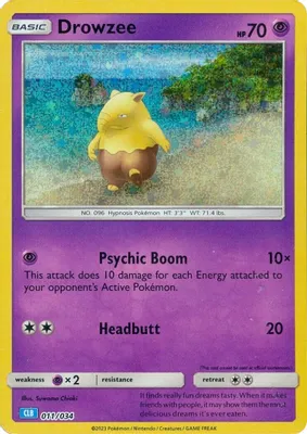 Drowzee from Trading Card Game Classic