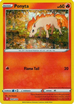 Ponyta from Trading Card Game Classic