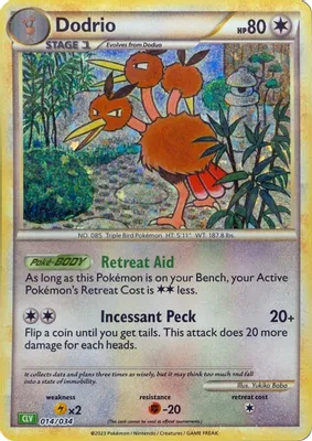 Dodrio from Trading Card Game Classic