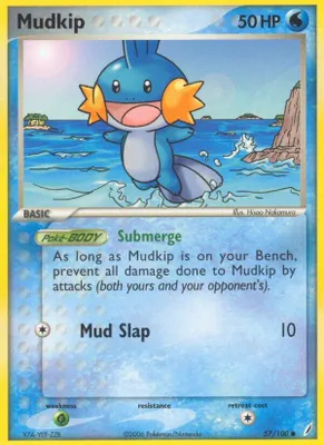 Mudkip - 057/100 from EX Crystal Guardians