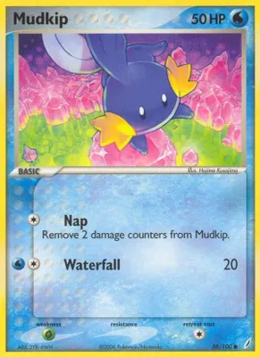 Mudkip - 058/100 from EX Crystal Guardians