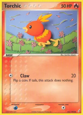 Torchic - 065/100 from EX Crystal Guardians