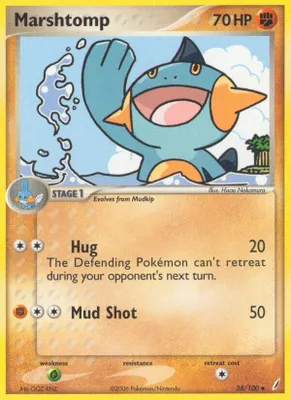 Marshtomp - 038/100 from EX Crystal Guardians