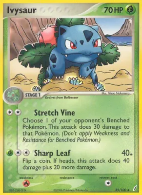 Ivysaur - 035/100 from EX Crystal Guardians