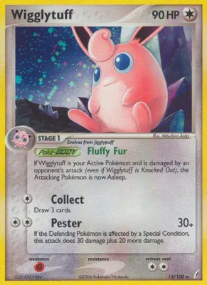 Wigglytuff from EX Crystal Guardians
