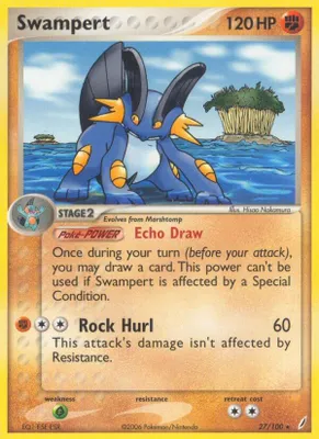 Swampert from EX Crystal Guardians