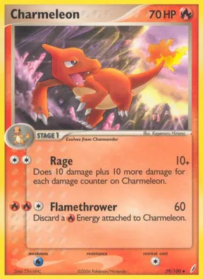 Charmeleon from EX Crystal Guardians