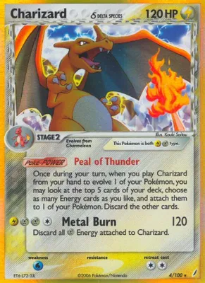 Charizard (Delta Species) from EX Crystal Guardians