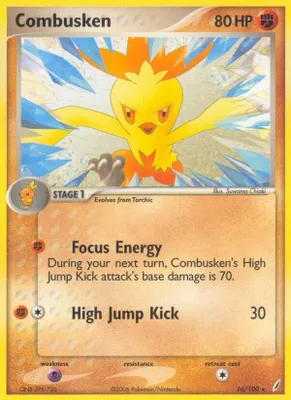 Combusken - 016/100 from EX Crystal Guardians