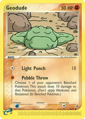Geodude - 55/97 from EX Dragon