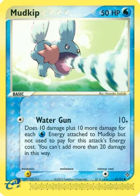 Mudkip from EX Dragon